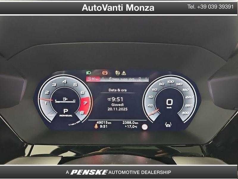 Audi A3 S3 SPB TFSI 310 CV quattro S tronic sport attitude