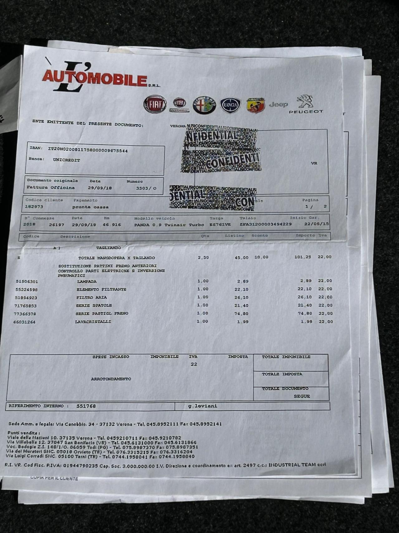 Fiat Panda 0.9 TwinAir Turbo Natural Power Easy