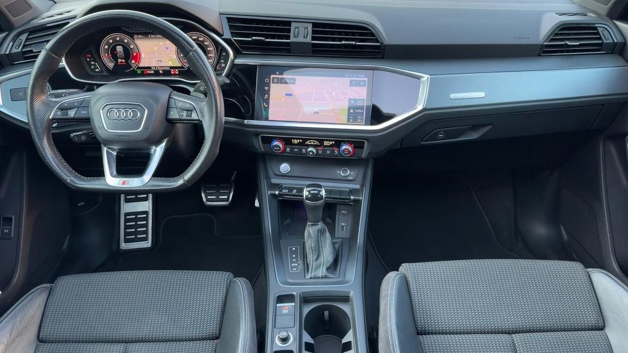 AUDI Q3 QUATTRO 40 2.0 S-LINE S-TRONIC AT7 TFSI 190 CV - VIRTUAL COCKPIT, TETTO, PACCHETTO LUCI