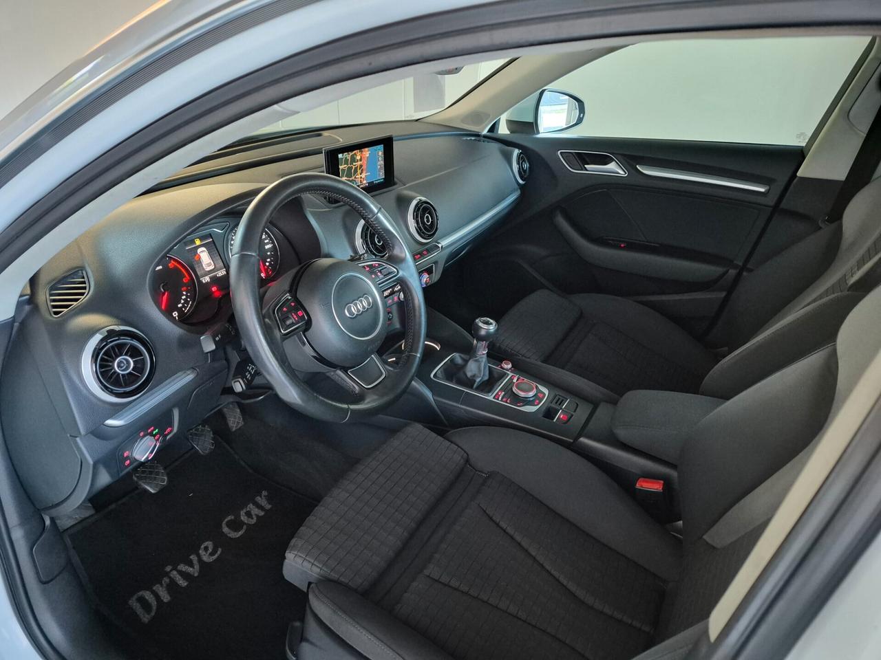 Audi A3 2.0 TDI AMBITION UNIPROPRIETARIO XENO PLUS NAVI AUDI DRIVE SELECT BLUETOOTH C.17 LAVAFARI CRUISE CONTROL