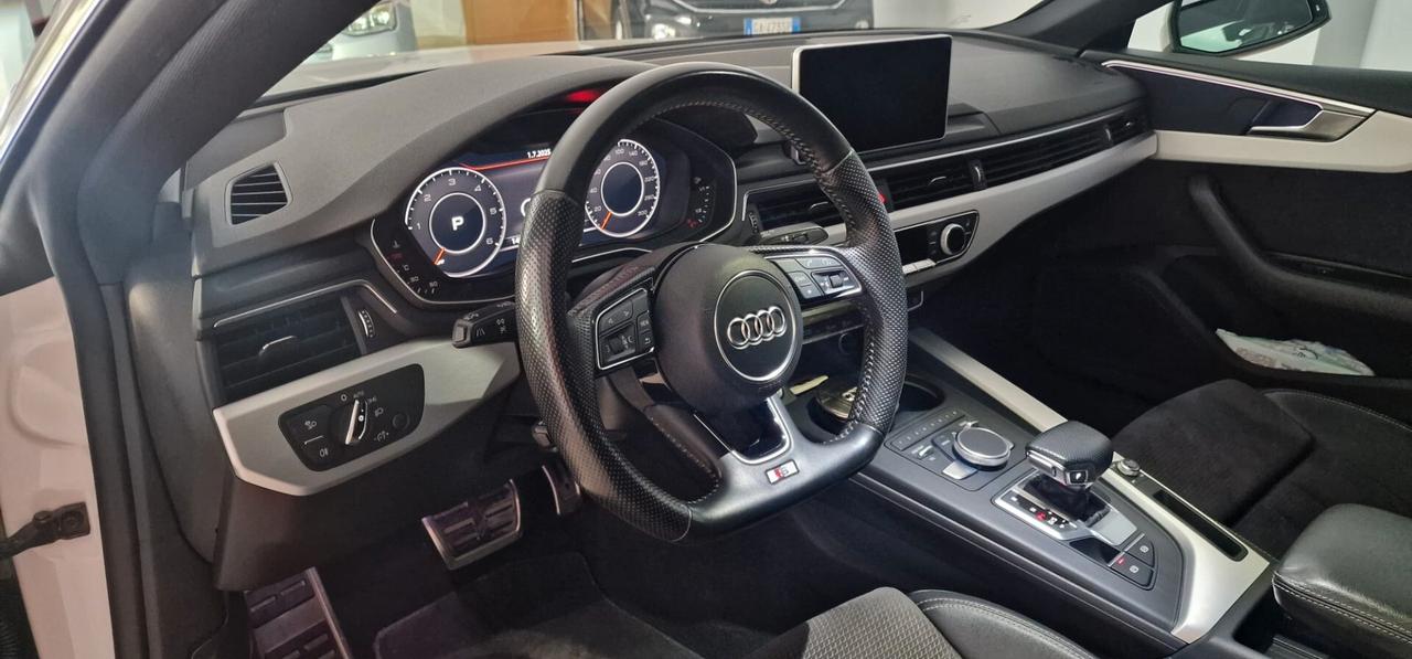 A5 2.0 TDI 190 CV SLINE S-TRONIC INTERNO ED ESTERNO KM 146500