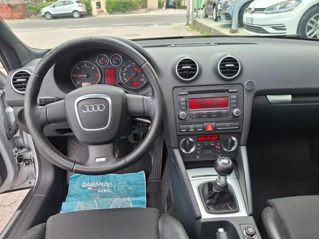 Audi A3 SportBack 1.9 TDI S-Line TETTO