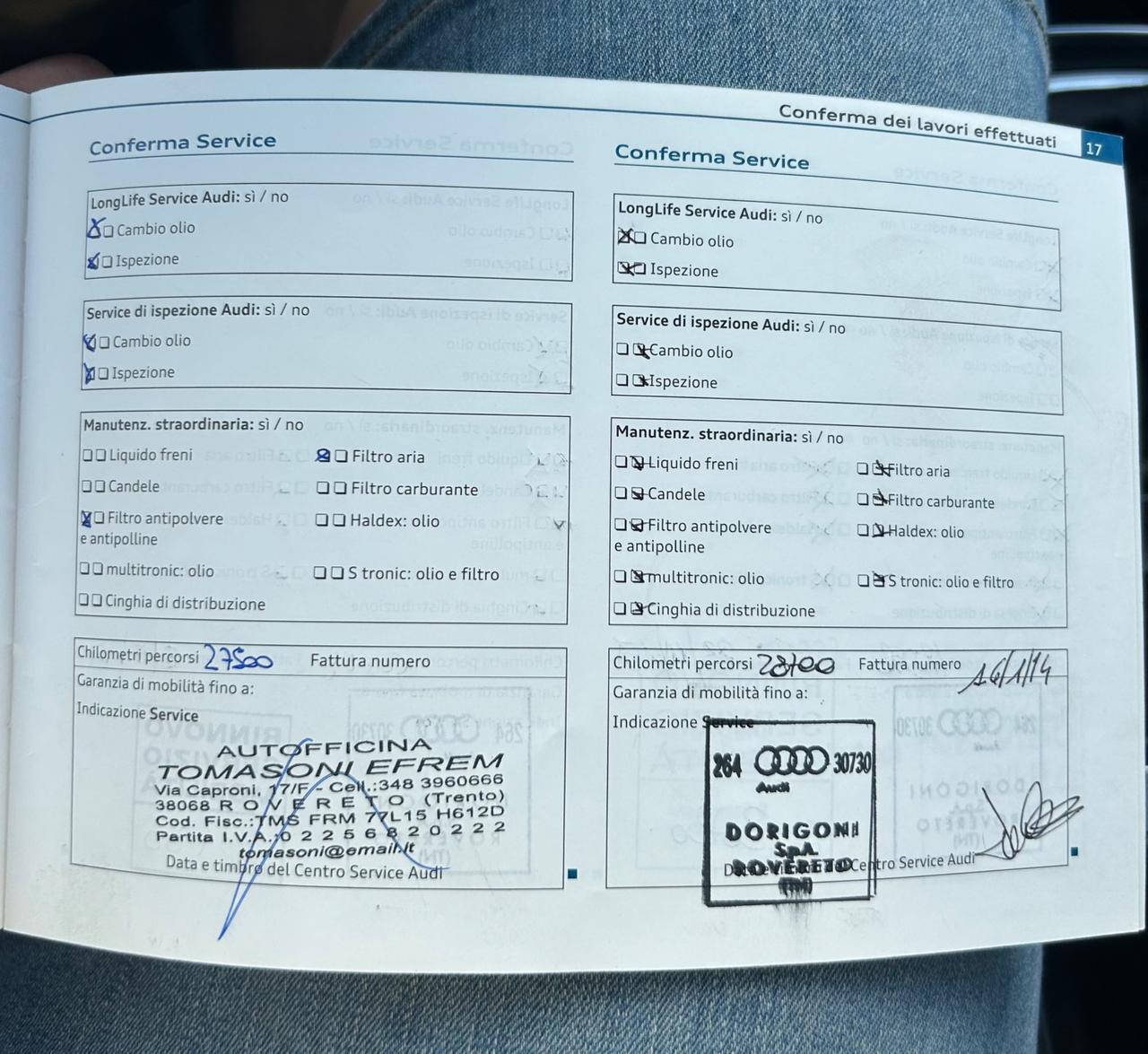 Audi A4 2.0 TFSI 180CV Advanced SOLO 105.000km