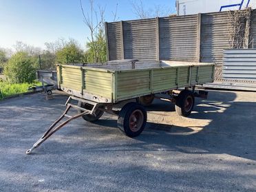 Rimorchio agricolo SCALVENZI 400 cm x 200 cm con docuementi