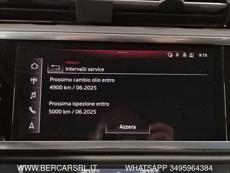 Audi Q3 SPB 45 TFSI e S tronic S line edition*S-LINE*CL_19*VOLANTE MULTIF CON FUNZIONE CAMBIO*RETROCAMERA*