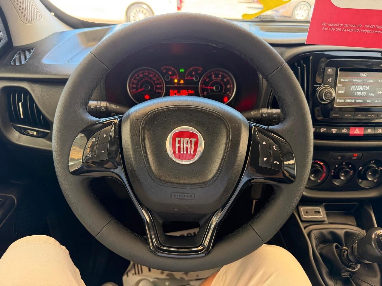 FIAT DOBLO 1.6 DIESEL 105CV AUTOCARRO FINESTRATO