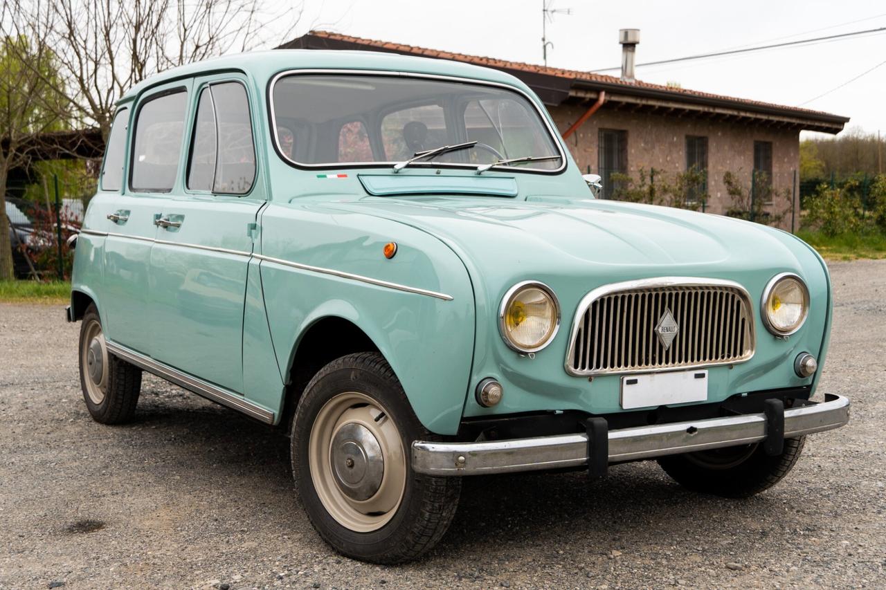 Renault R4L - RARA PRODUZIONE ALFA ROMEO - TARGA NERA ORIGINALE