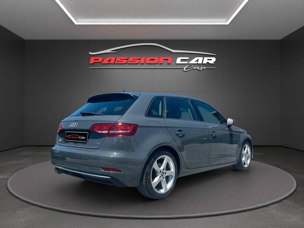 Audi A3 2.0 tdi 150cv E6 - GANCIO TRAINO