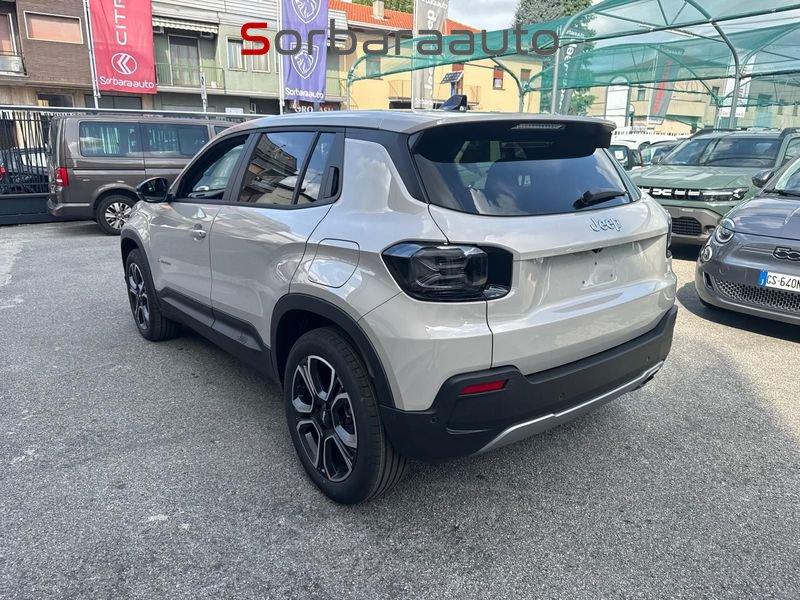 Jeep Avenger 1.2 Turbo 110 CV MHEV Summit con Tetto Apribile.