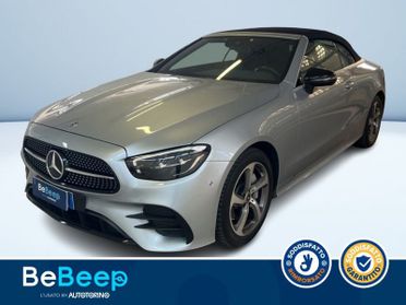 Mercedes-Benz Classe E Cbr E CABRIO 220 D PREMIUM 4MATIC AUTO MY20