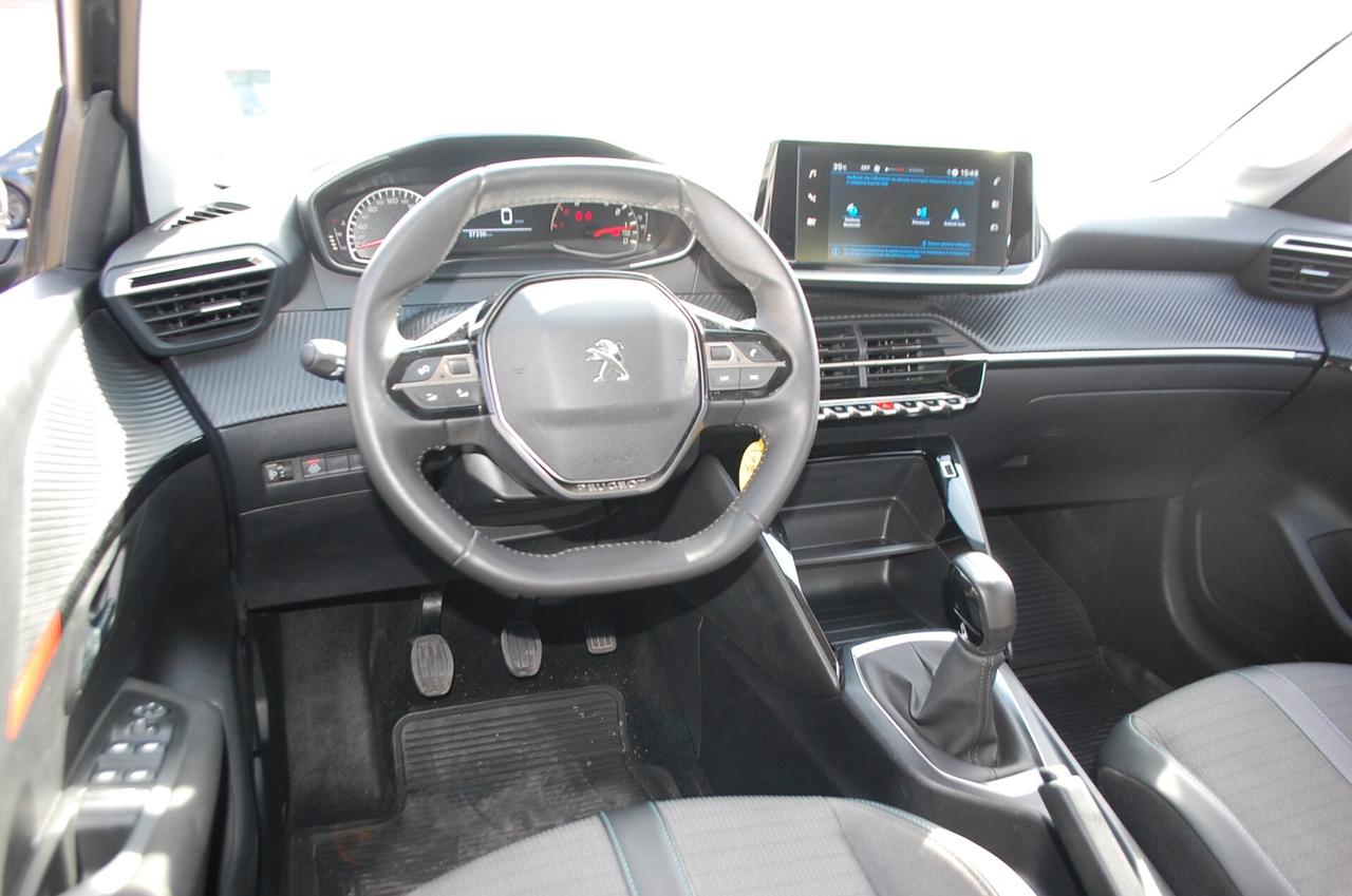 Peugeot 208 1.2 puretech 75CV Allure S&S Uff italy Lega Led