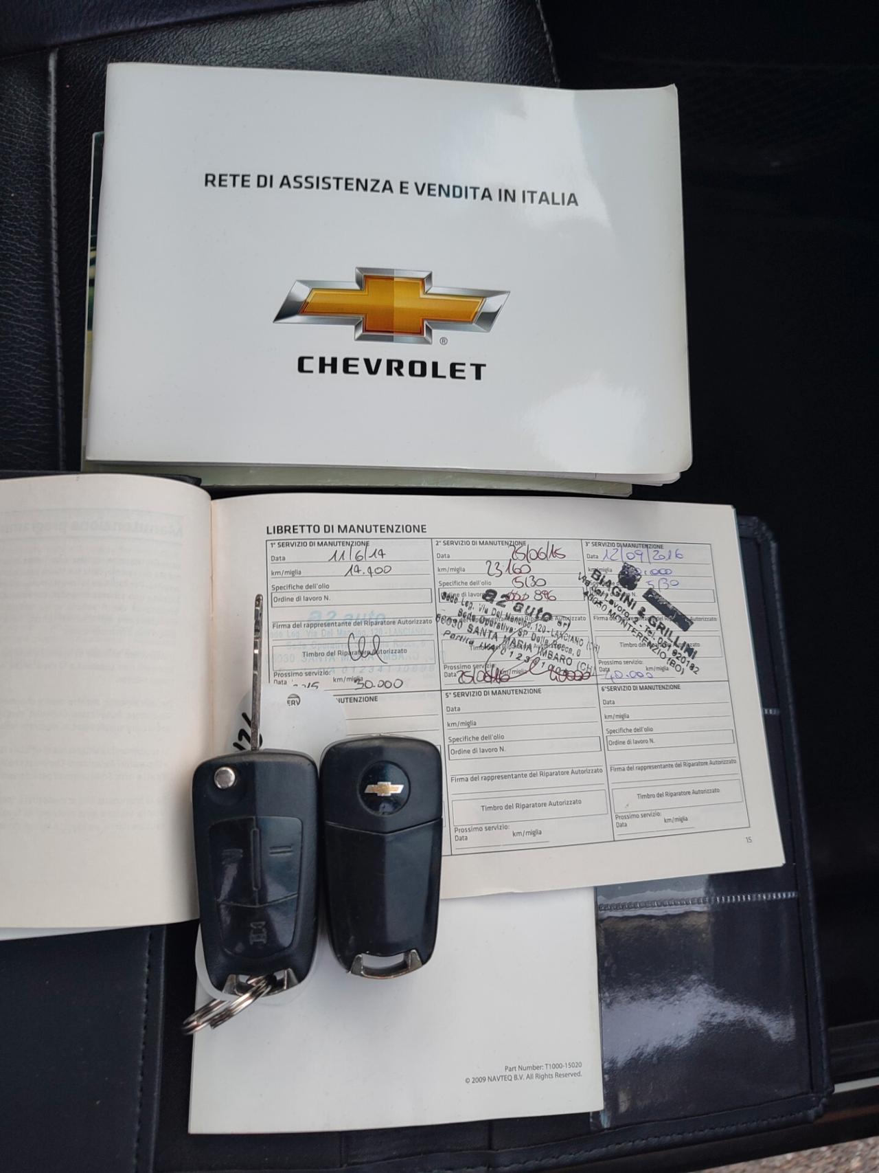 CHEVROLET CAPTIVA DEL 2013 DIESEL 4X4 7POSTI MANUALE