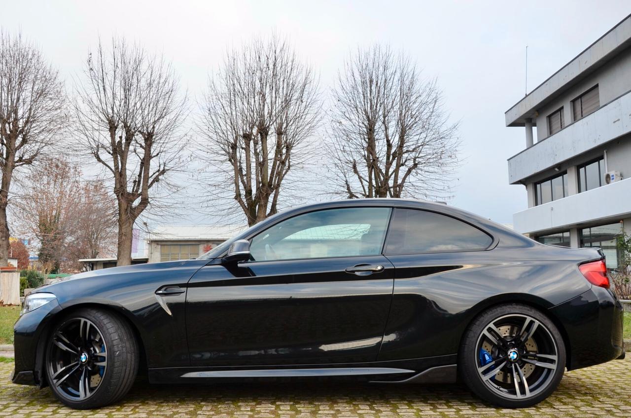BMW M2 COUPE 3.0 370cv DKG, ECCELLENTI CONDIZIONI, CARBONIO, SCARICO, HARMAN&KARDON, FARI LED ADATTIVI, RETROCAMERA, PELLE, PERMUTE
