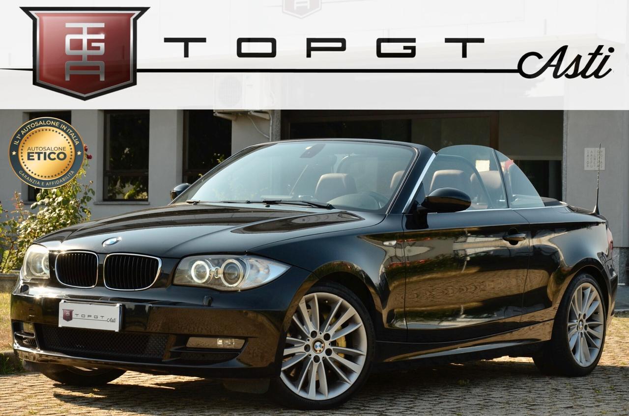 BMW 125i CABRIO FUTURA 218cv AUTO, UFF ITALIANA, BREMBO, 18", NAVI, PERMUTE