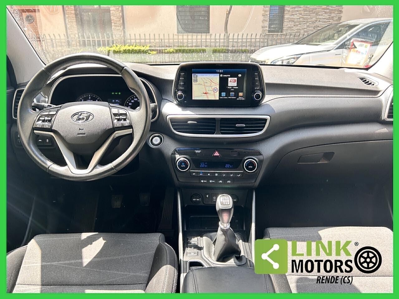 Hyundai Tucson 1.6 CRDi 116cv Unico Propr. 04/2019