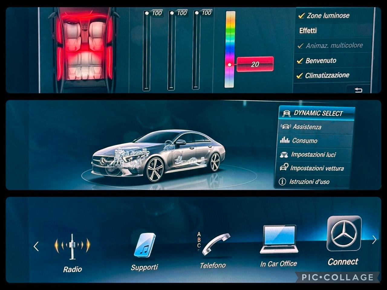 Mercedes-benz CLS 350 d 4Matic Auto Premium Plus#LED#TETTO#CARPLAY#PELLE#CAM