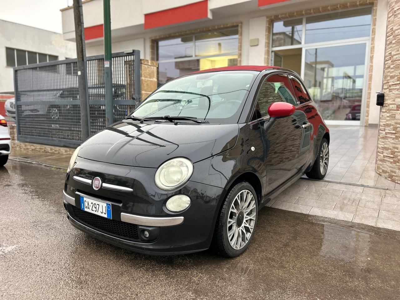 Fiat 500 C 1.2 69 cv-2010-CLIMA-COMANDI