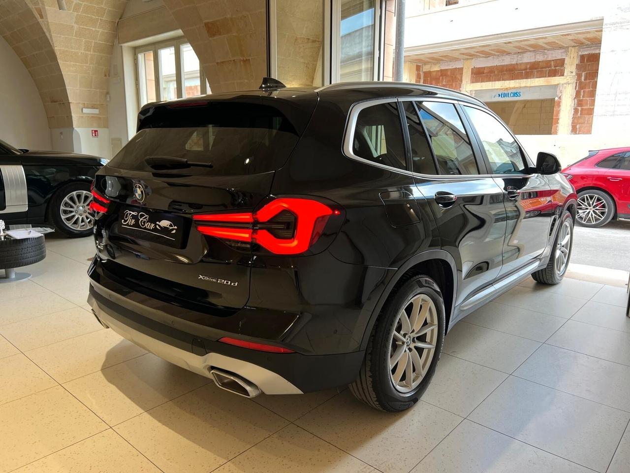 BMW X3 20D X-DRIVE X-LINE MHEV 190CV PELLE NAVI CAM ANNO 2022