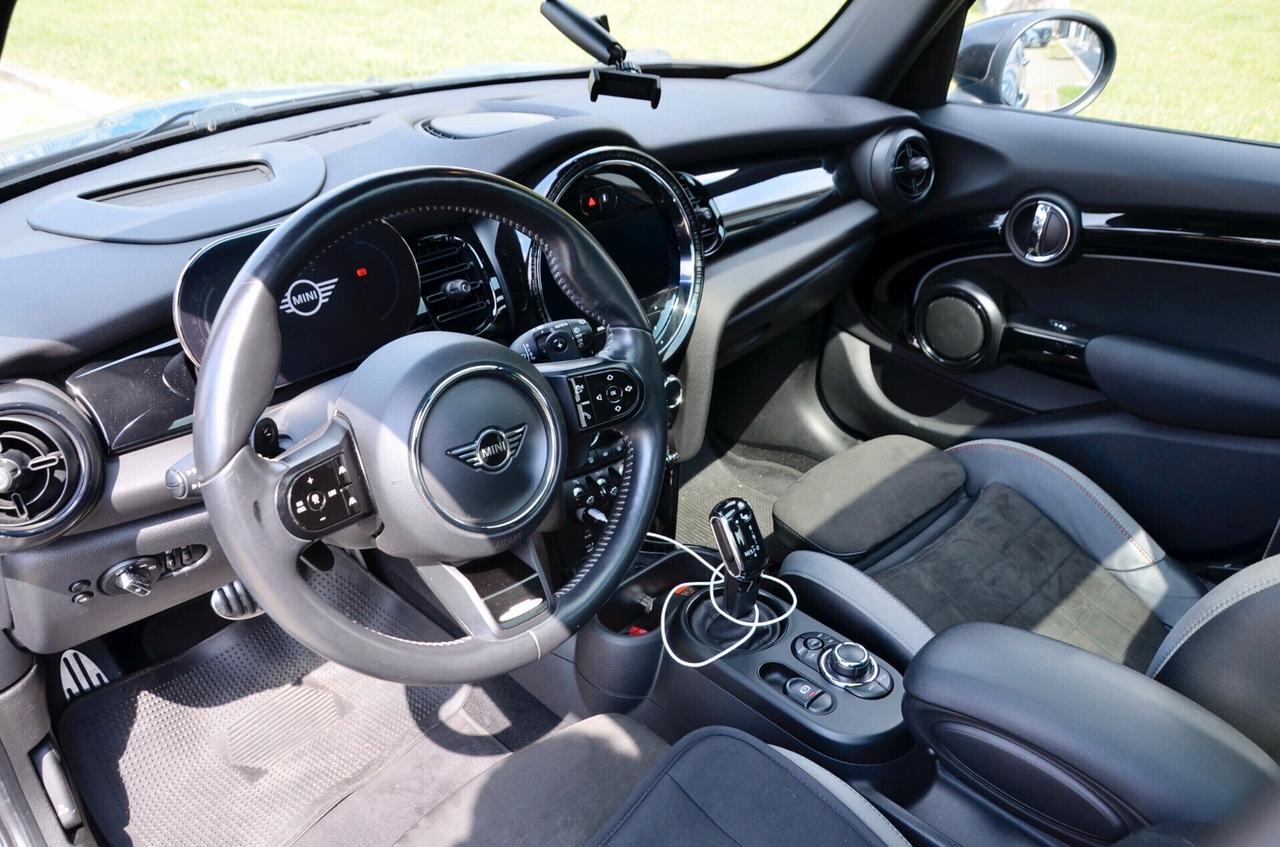 MINI COOPER S 5p 2.0 JCW 178cv AUTO, UNICOPROPRIETARIO, EURO 6D, UFF ITALIANA, TETTO, FARI LED, RETROCAMERA, HEAD-UP DISPLAY, PERMUTE