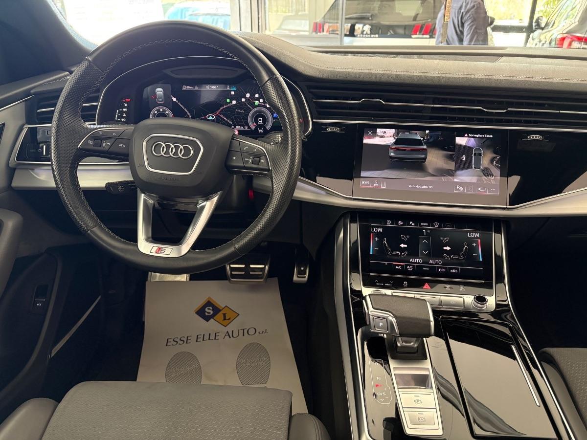 AUDI Q8 50 TDI 286CV QUATTRO S-LINE UNICO PROP/ TETTO/ MATRIX/ BANG&OLUFSEN/ TELECAMERE 360°