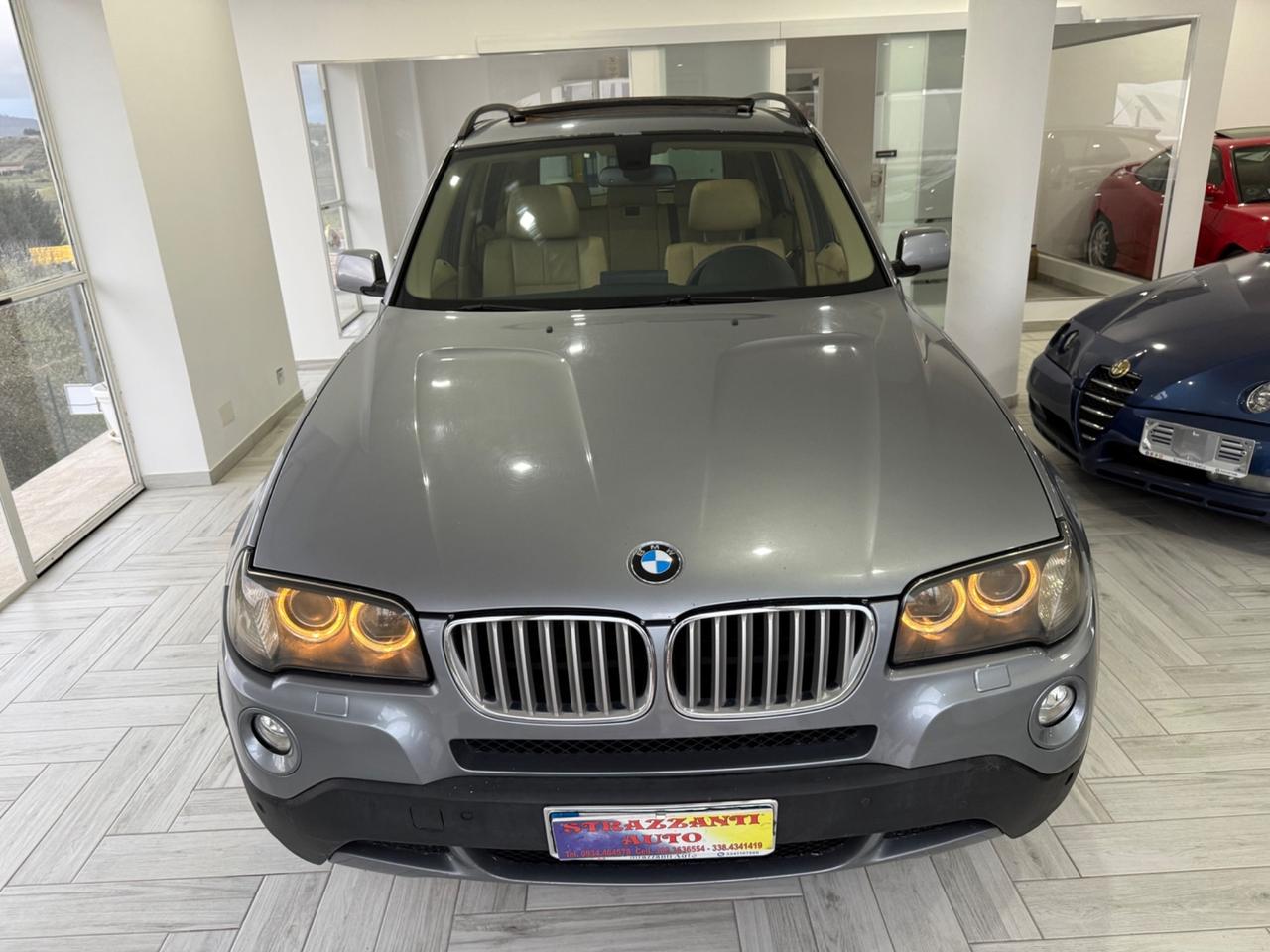 Bmw X3 2.0D XDRIVE LUXURY+TETTO/NAVI IPERFULL2008