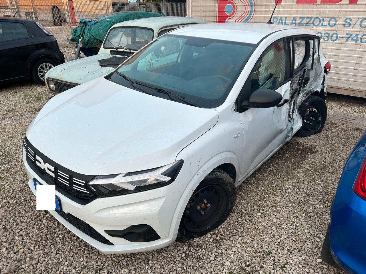 Dacia Sandero Stepway 1.0 GPL sinistrata airbag ok