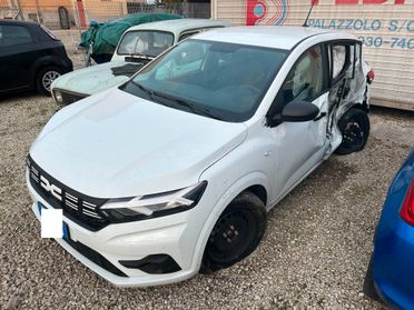 Dacia Sandero Stepway 1.0 GPL sinistrata airbag ok