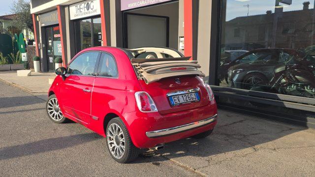 FIAT 500C C 1.2 Lounge CABRIO Neopatentati Pelle Sensori Par