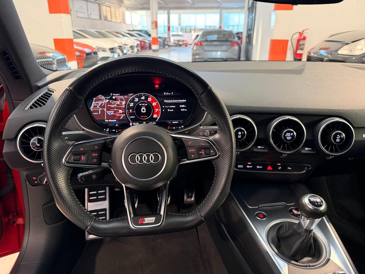 Audi TT 2.0 TDI S-line int/est -FARI LED-TAGLIANDI CERTIFICATI