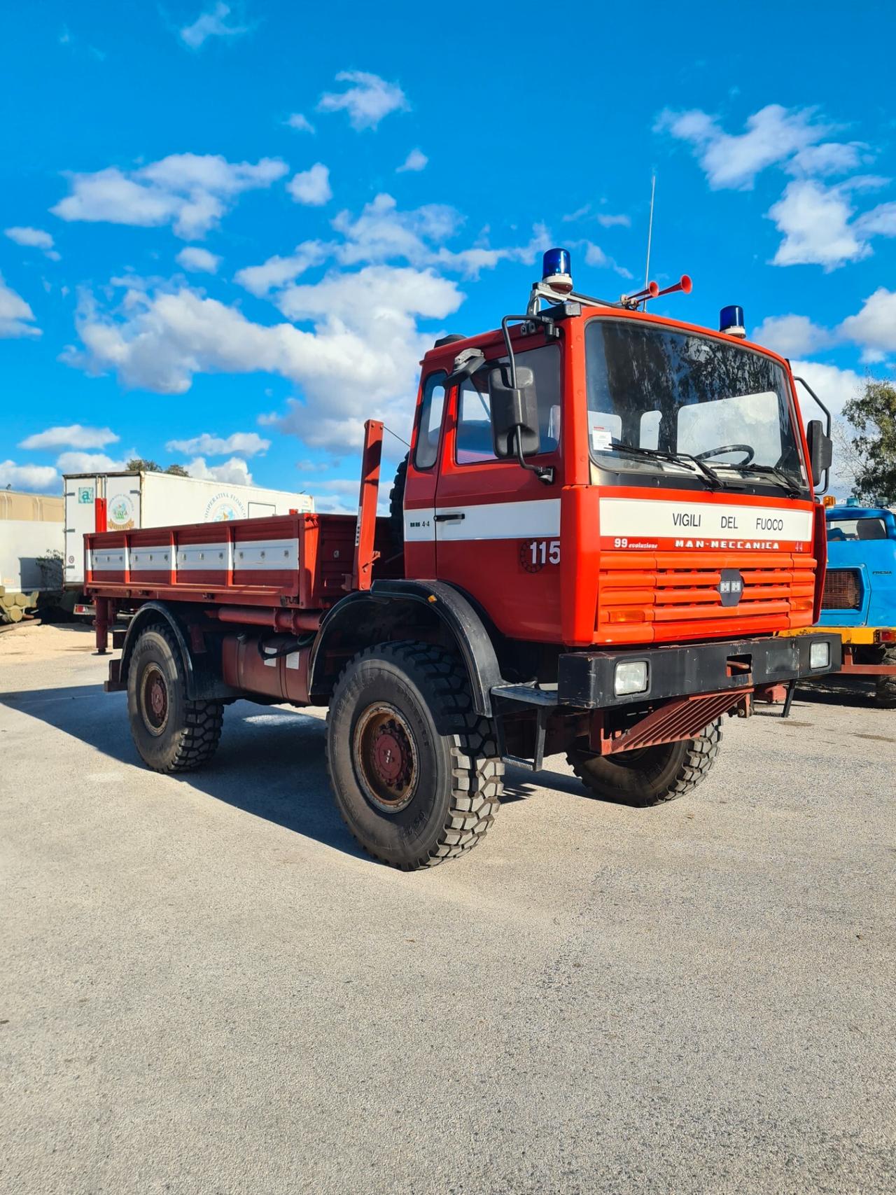 Man Meccanica 4x4 Cassone intercambiabile