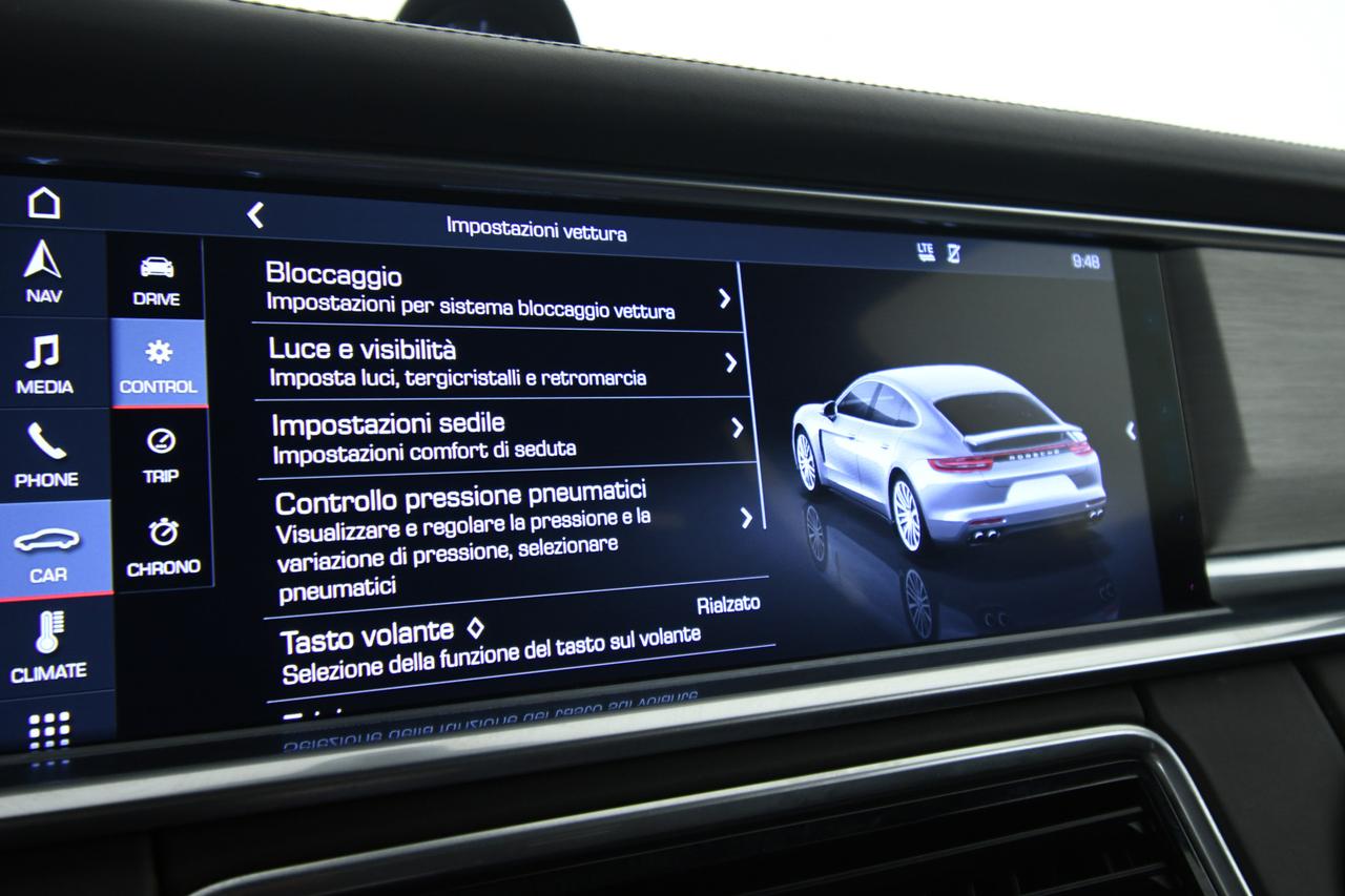 PORSCHE Panamera 2.9 4 e-hybrid auto CAMERA 360°+PELLE+C21"