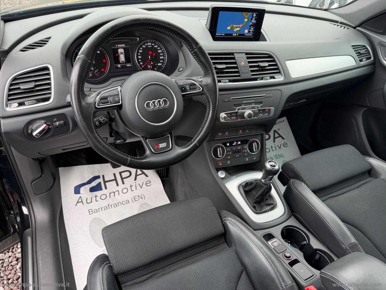 AUDI Q3 2.0 TDI 150CV S-LINE NAVI FULL LED