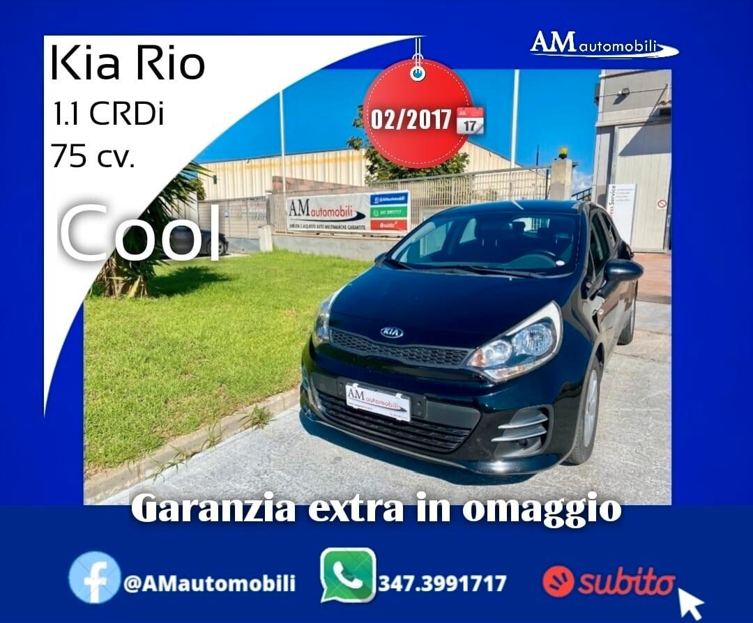 Kia Rio 1.1 CRDi 75 cv. 5 porte Cool