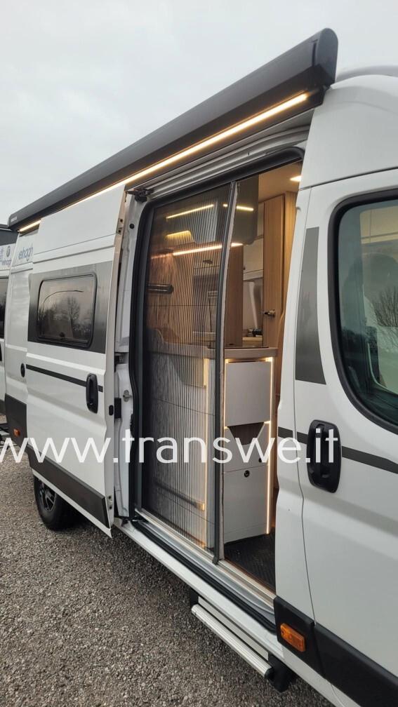 Elnagh E-Van Duo XL letto matrimoniale posteriore