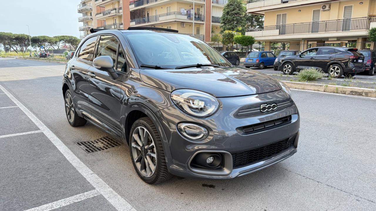Fiat 500X 1.5 T4 Hybrid 130 CV DCT SportLED NAVI KAMERA PDC TETTO APRIBILE PELLE CERCHI 18 PDC