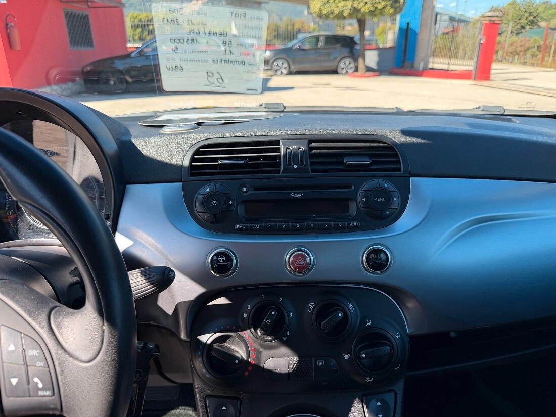 Fiat 500 1.2 benzina- GPL AUTOMATICA