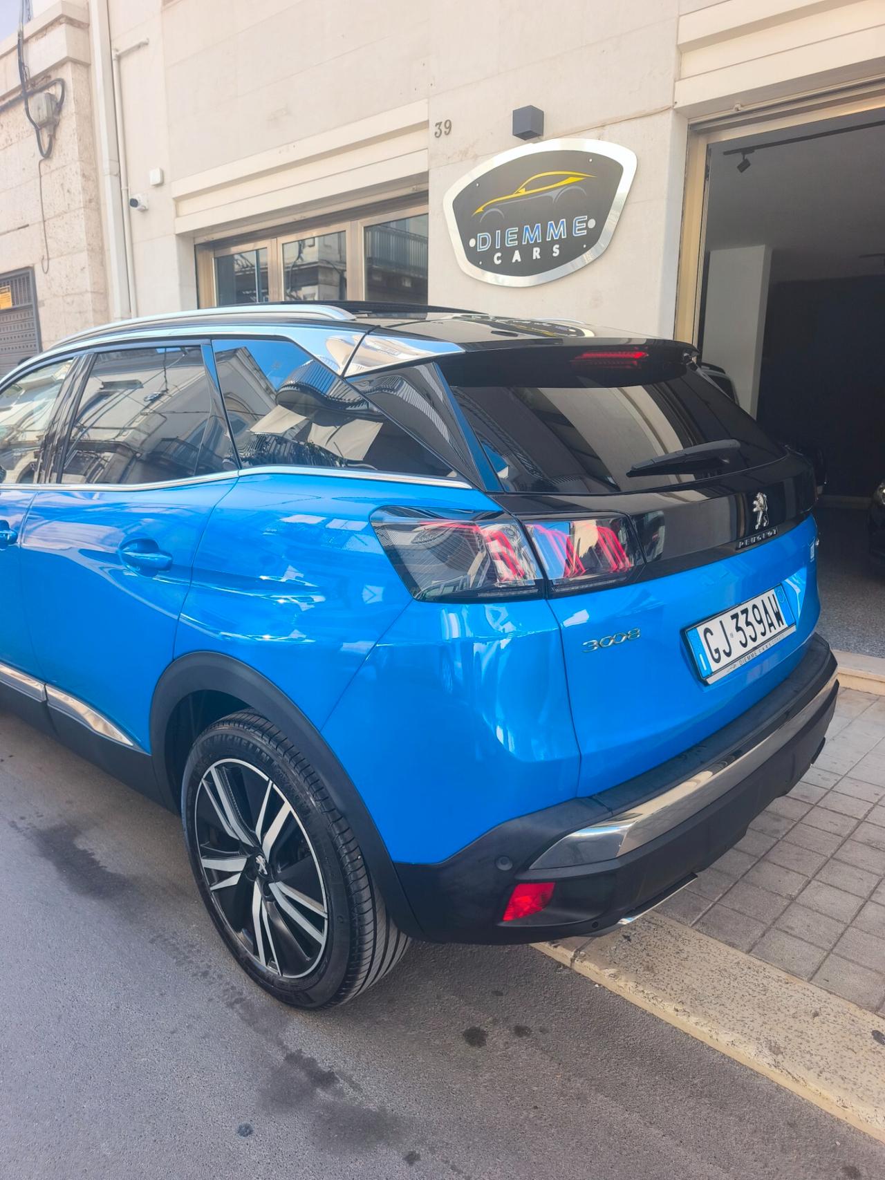 Peugeot 3008-GT 130CV EAT8 TETTO APRIBILE 2022