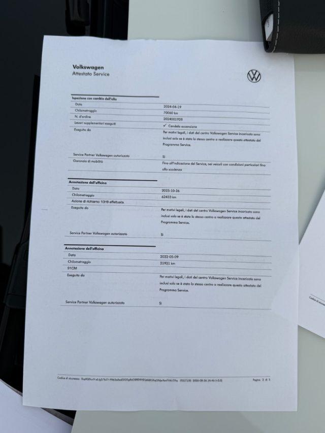 VOLKSWAGEN Golf GTI ITALIANA GARANZIA