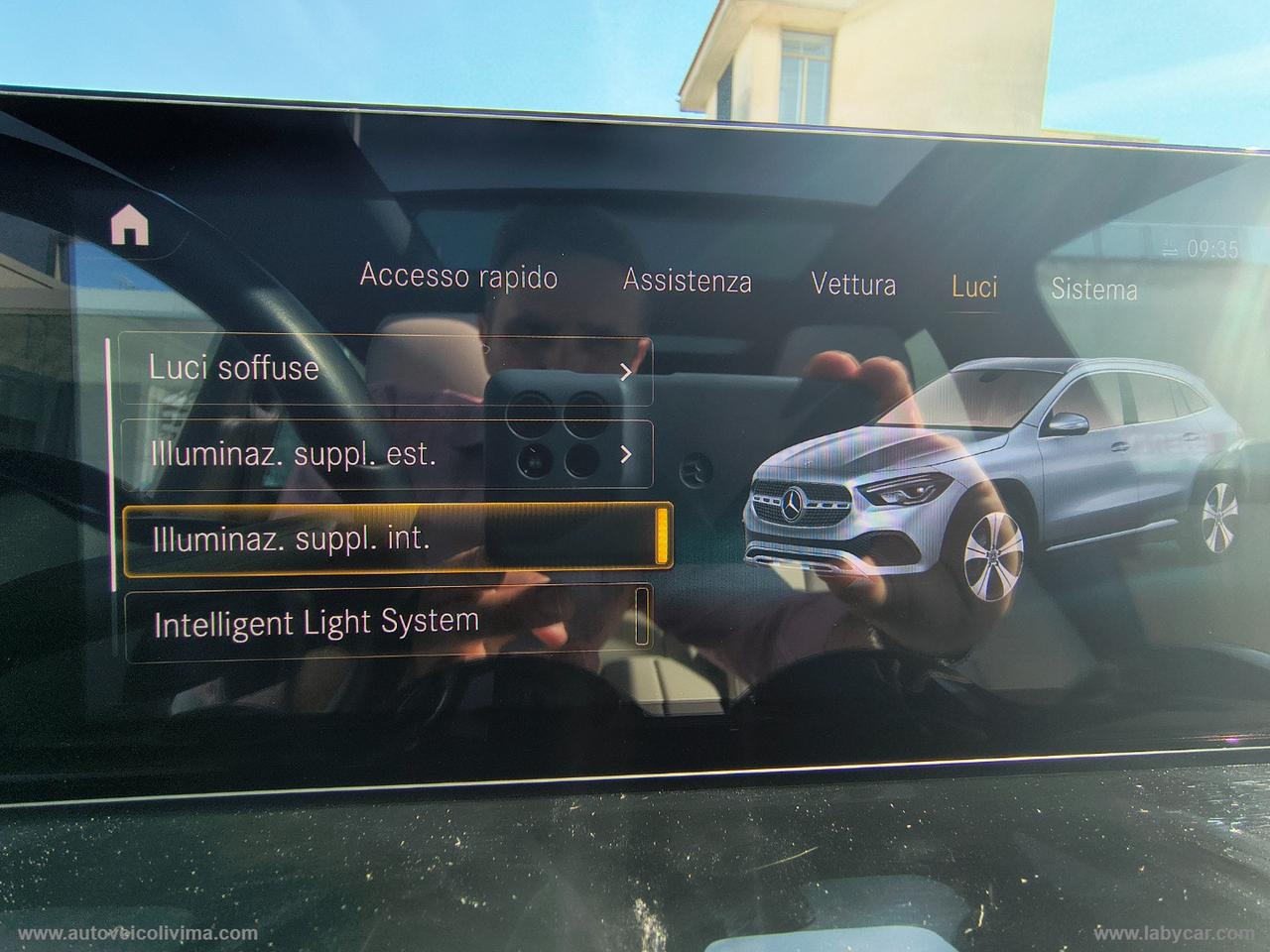 MERCEDES-BENZ GLA 200 d Automatic Sport Plus TETTO APRIBILE - FARI MULTIBEAM