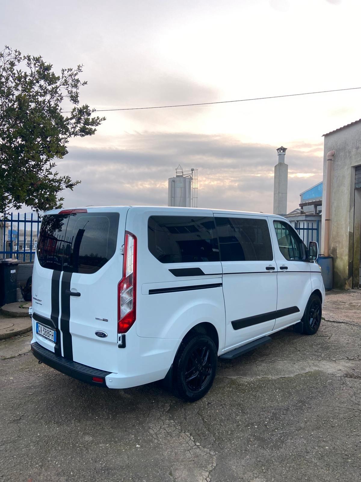 FORD TRANSIT CUSTOM 9 POSTI DIESEL HYBRID 91.000 KM