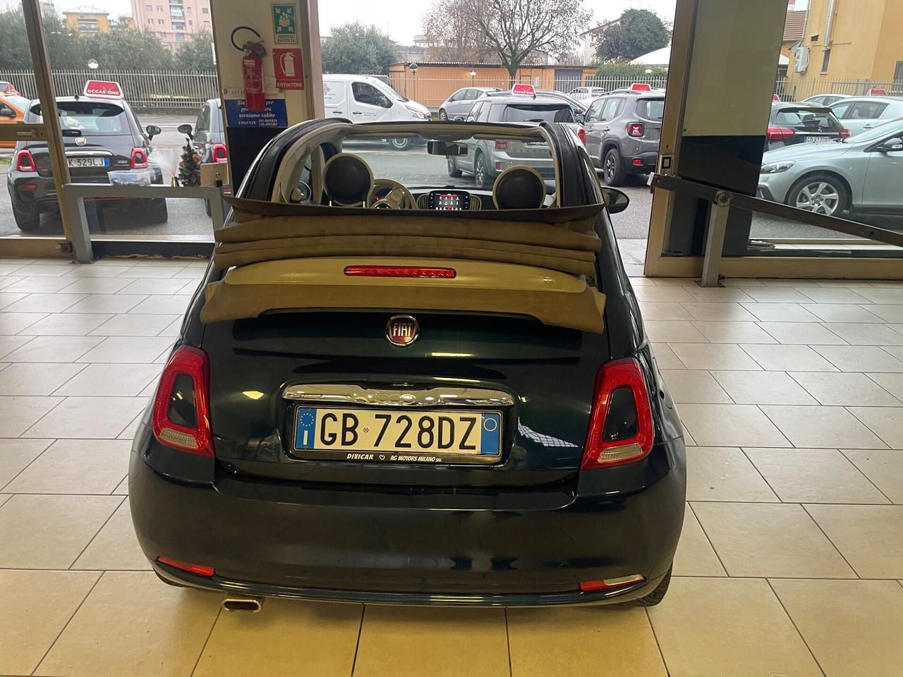 Fiat 500 Cabrio 1.2 Dualogic Lounge - Nessun vincolo -