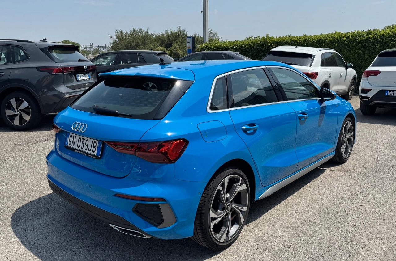 Audi A3 Sportback 35 1.5 TFSI S line s-tronic / NO VINCOLI