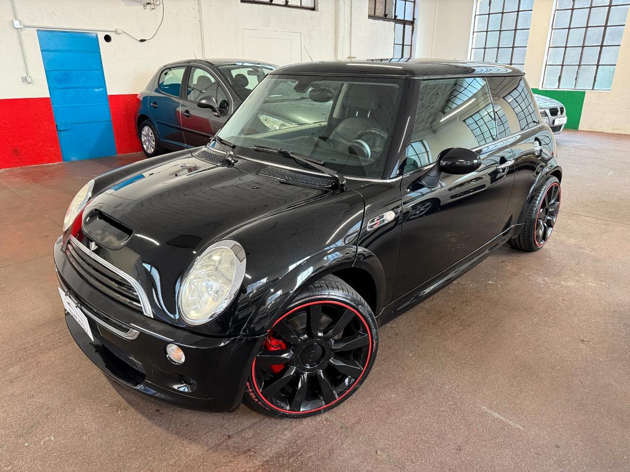 Mini 1.6 COOPER S KIT JCW ORIGINALE 200cv - TETTO - PELLE