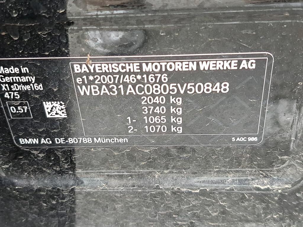 BMW X1 16D 115CV STEPTRONIC S-DRIVE BUSINESS ADVANTAGE ( CRUISE - PELLE - NAVI - PARK ASSISTANT - CERCHI 17 )