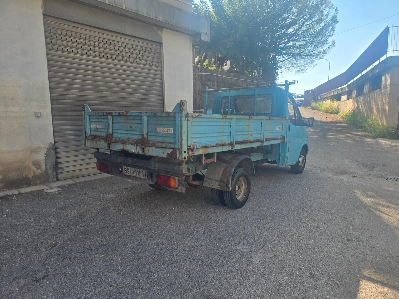Ford transit 2.4 turbo ribaltabile trilaterale