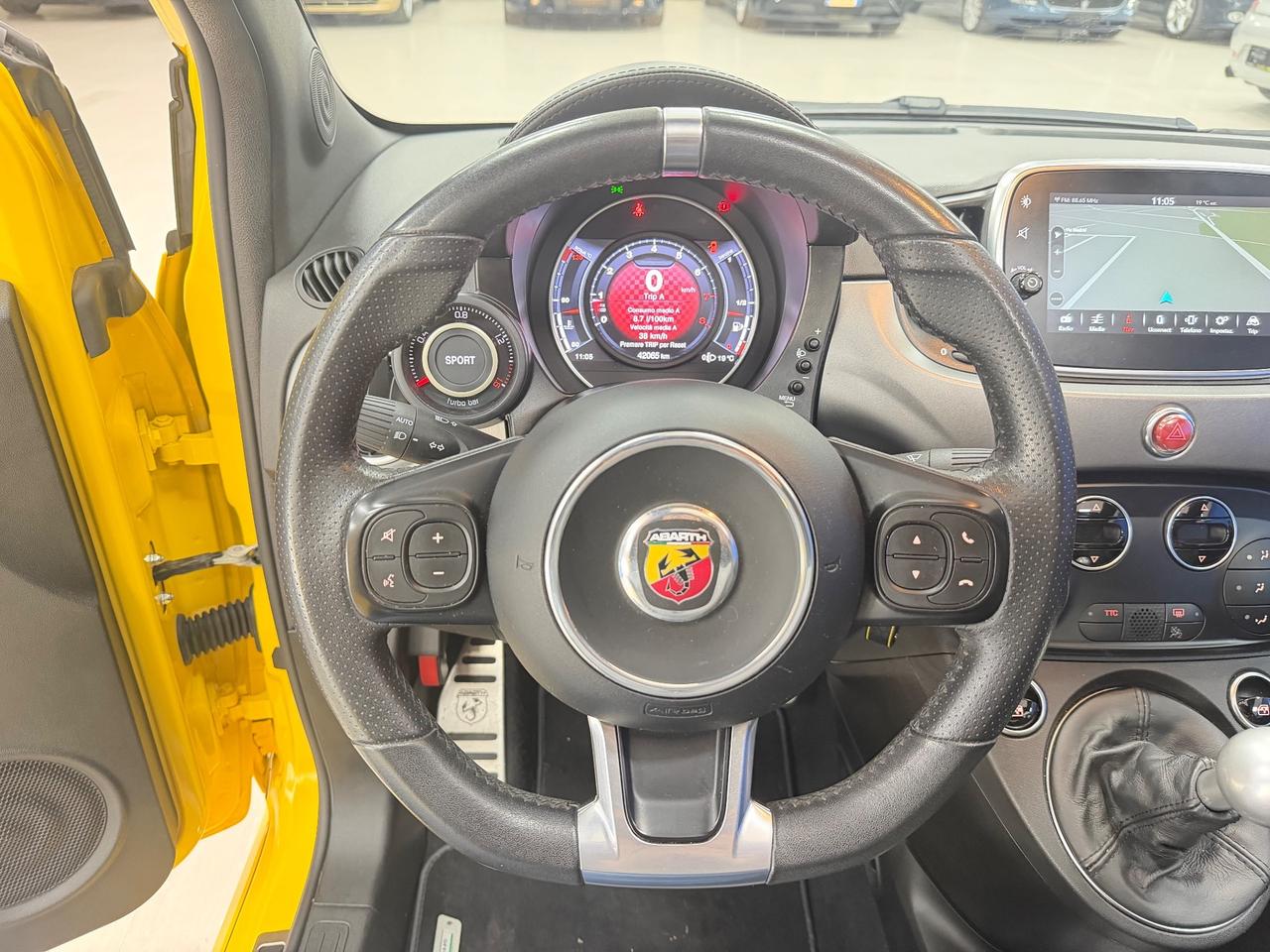 Abarth 595 1.4 Turbo T-Jet 165 CV Turismo *MANUALE*TETTO APRIBILE*INTERNI PELLE*MERAVIGLIOSA