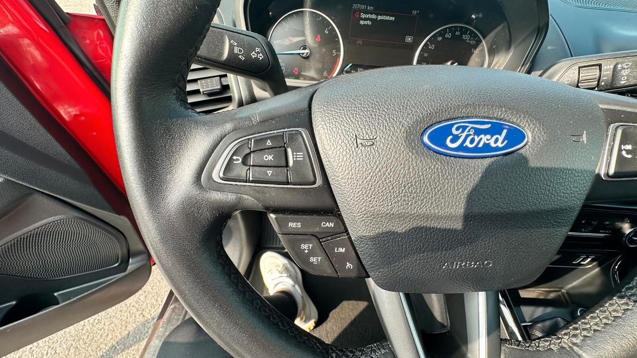 Ford EcoSport 1.5 Ecoblue 100 CV Start&Stop Titanium KM CERTIFICATI-UNICO PROPRIETARIO