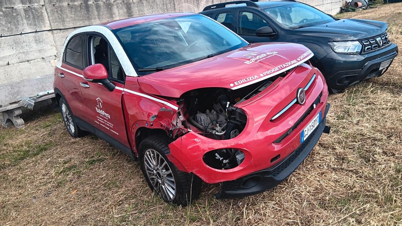 Fiat 500X incidentata sinistrata mondialcars 022