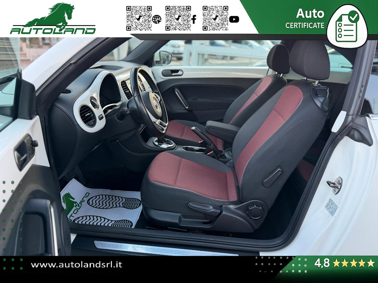 Volkswagen Maggiolino 1.6 tdi Design 105cv dsg