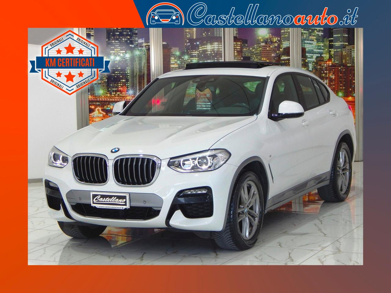 BMW X4 xdrive20d mhev 48V M Sport-X Aut. TETTO-NAVI-PELLE